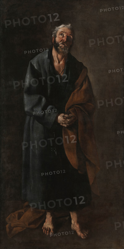 Heiliger Petrus. Creator: Zurbarán, Francisco, de (1598-1664).