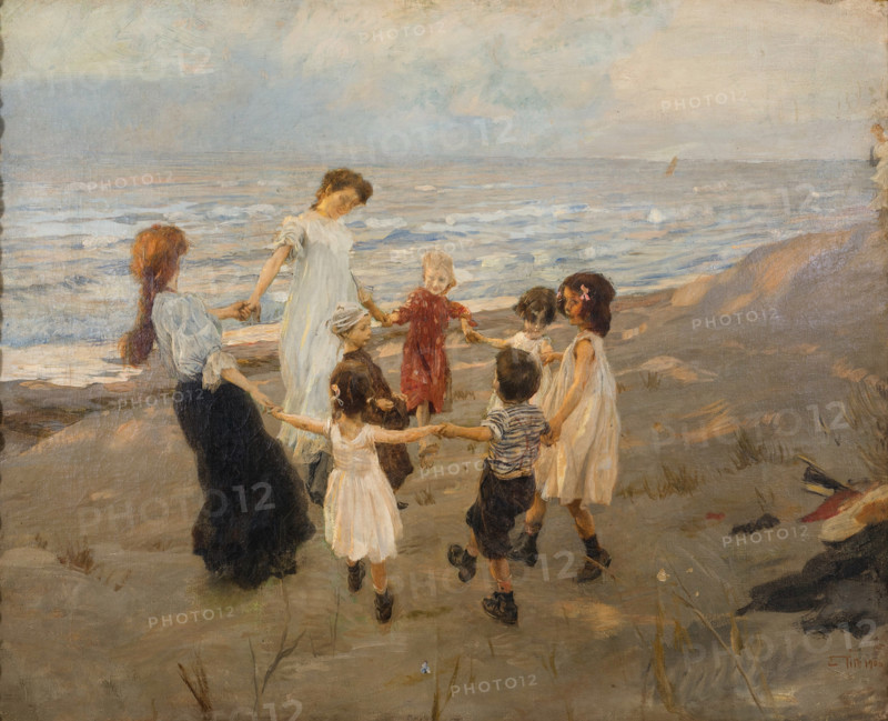 Round dance, 1906. Creator: Tito, Ettore (1859-1941).
