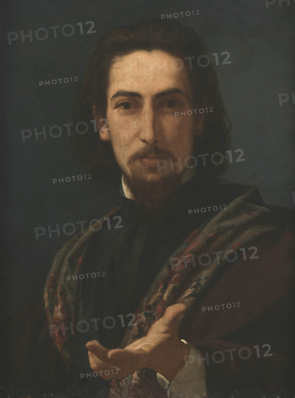Portrait of the poet Fagundes Varela (1841-1875), 1868-1869. Creator: Américo, Pedro (1843-1905).