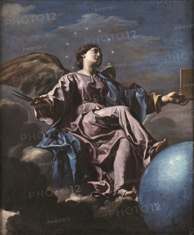 Allegory of Astronomy: Urania, Mid of 17th century. Creator: Cozza, Francesco (1605-1682).