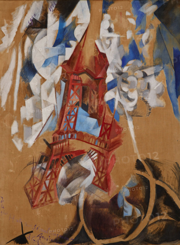 La Tour Eiffel (The Eiffel Tower). Creator: Delaunay, Robert (1885-1941).