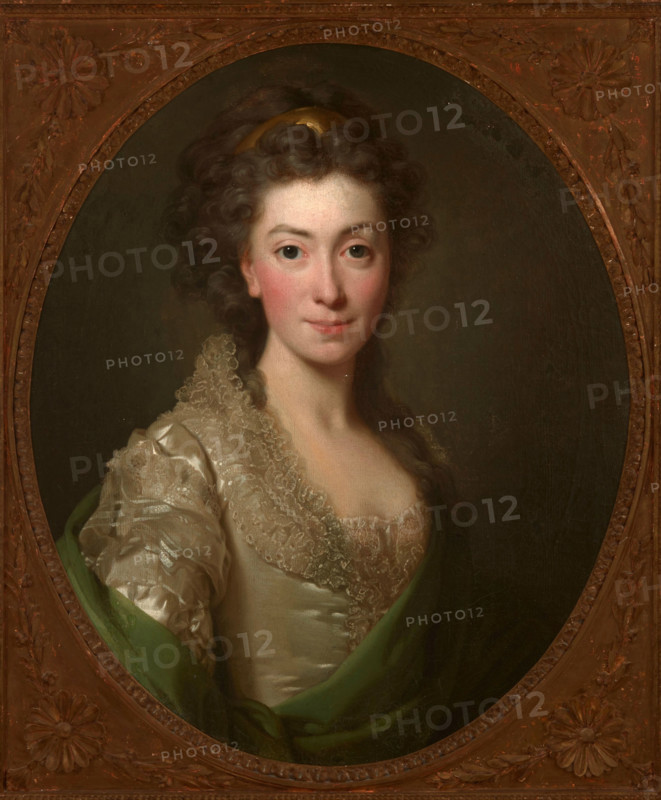 Portrait of Princess Izabela Czartoryska (1746-1835), née Flemming, 1774. Creator: Roslin, Alexander (1718-1793).