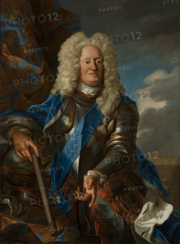 Portrait of Augustus William, Duke of Brunswick-Wolfenbüttel (1662-1731), c1720. Creator: Anonymous.