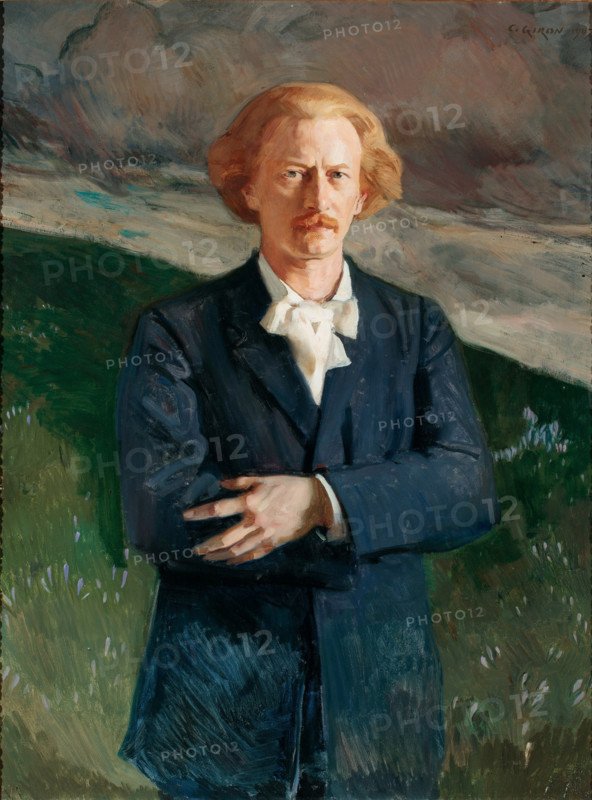 Portrait of the composer Ignacy Jan Paderewski (1860-1941), 1907. Creator: Giron, Charles (1850-1914).