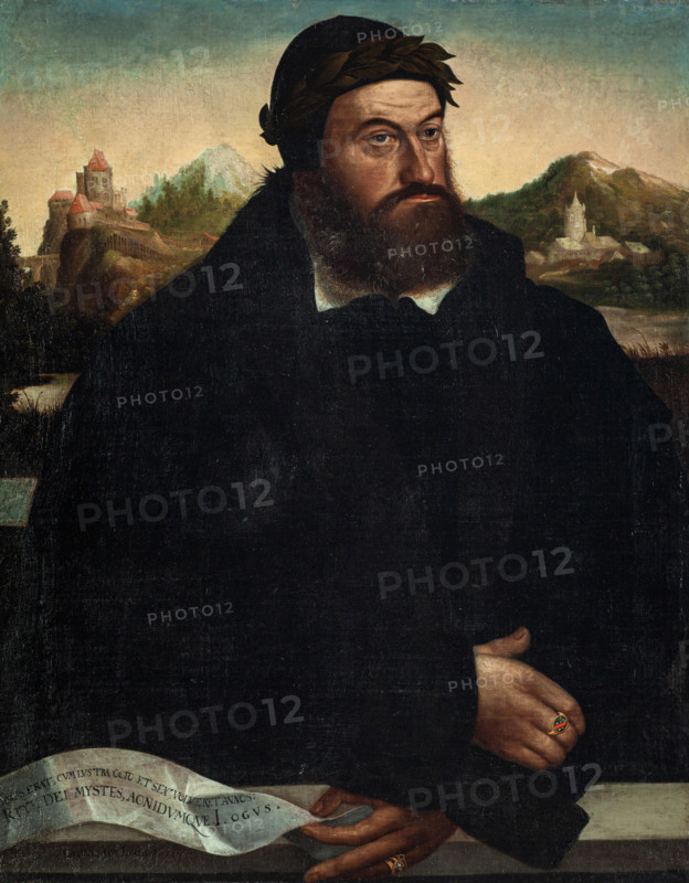 Portrait of Georgius Logus (1495-1553), c1546. Creator: Anonymous.