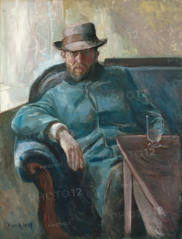 Hans Jæger, 1889. Creator: Munch, Edvard (1863-1944).