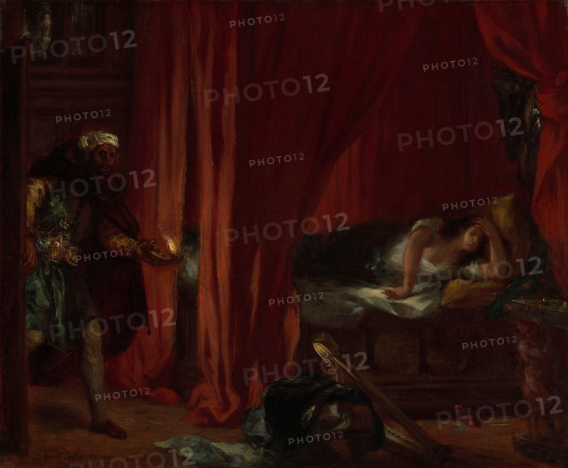 Othello and Desdemona, c1848. Creator: Delacroix, Eugène (1798-1863).