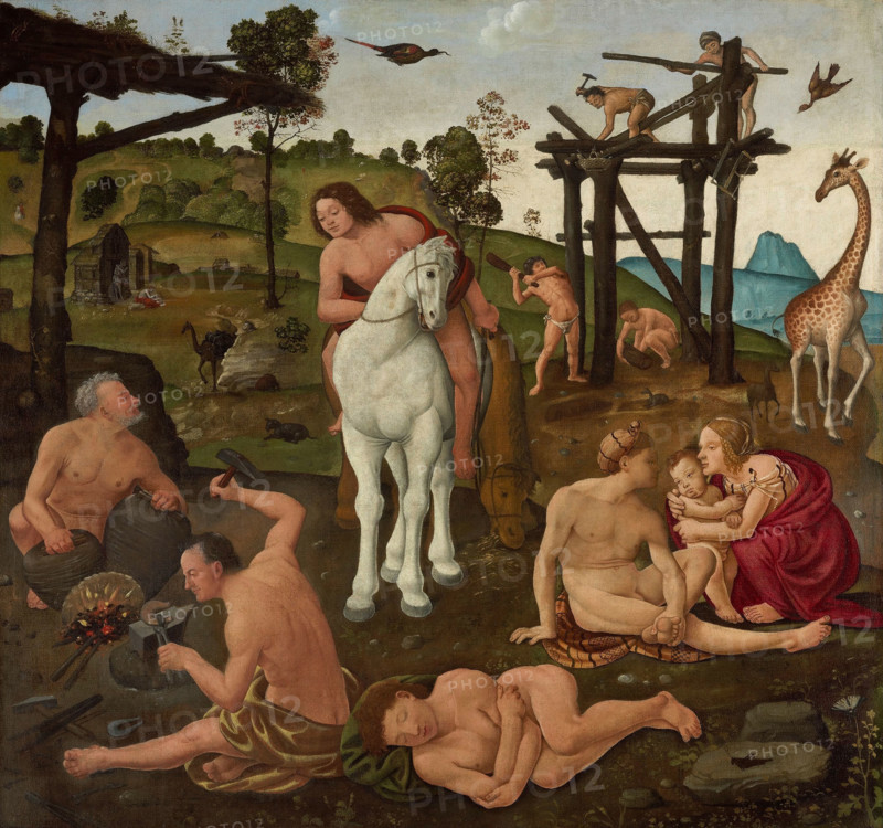 Allegory of Civilization, c1490. Creator: Piero di Cosimo (ca 1462-ca 1521).