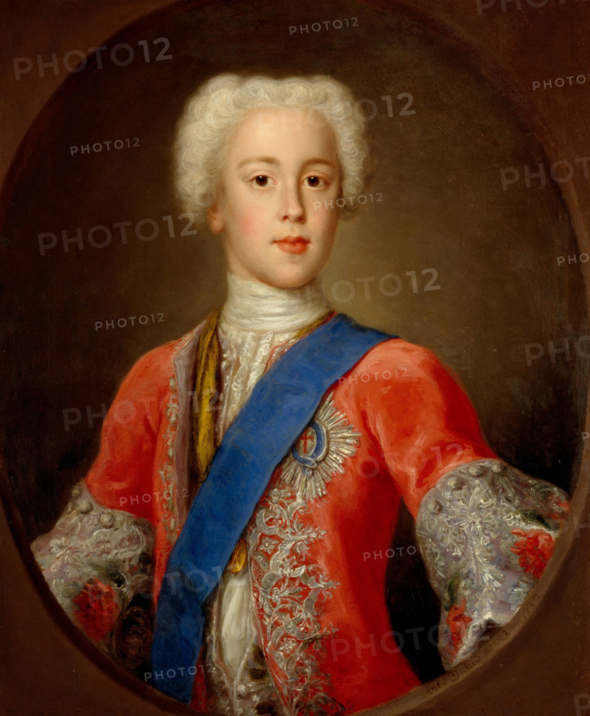 Portrait of Prince Charles Edward Stuart (1720-1788), 1732. Creator: David, Antonio (1698-1750).