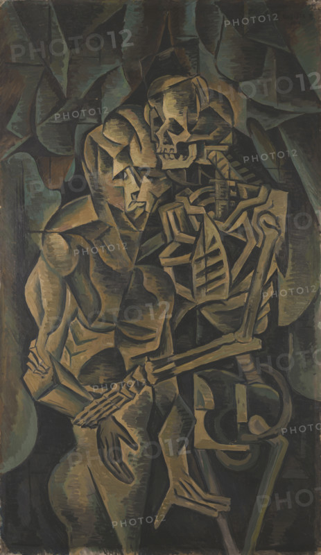 Kiss of a Death, 1912. Creator: Kubista, Bohumil (1884-1918).