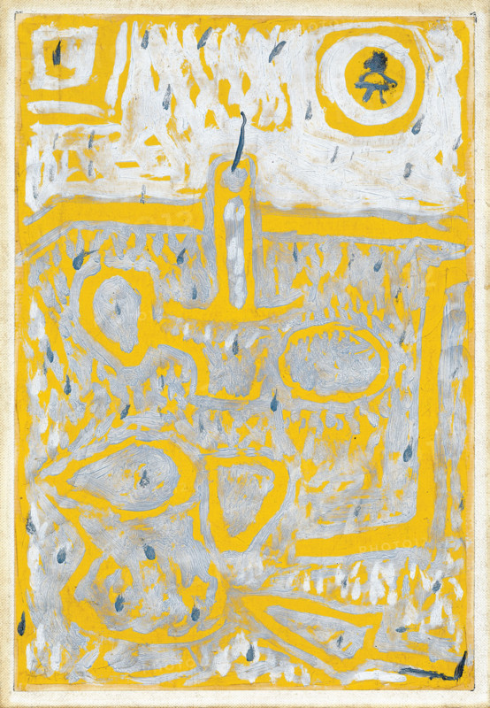 Candlestick, 1937-1938. Creator: Klee, Paul (1879-1940).