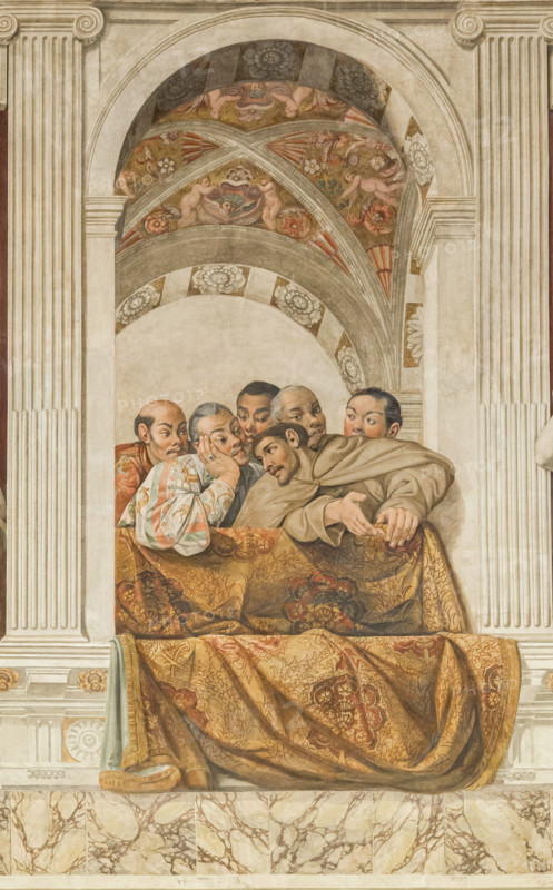 Hasekura's embassy to the Pope Paul V, 1616. Creator: Tassi, Agostino (1578-1644).