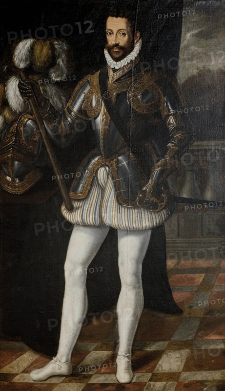 Portrait of Emmanuel Philibert (1528-1580), Duke of Savoy, 17th century. Creator: Anonymous.