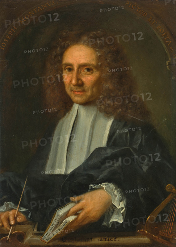 Self-portrait, 1704. Creator: Montani, Giuseppe (1641-1719).