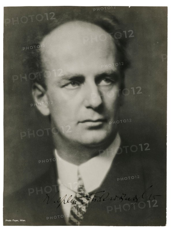 Portrait of Wilhelm Furtwängler (1886-1954), c1924. Creator: Fayer, Georg (1892-1950).