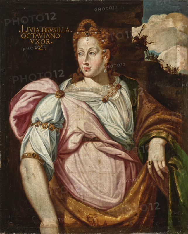 Portrait of Livia Drusilla, wife of Augustus, the first Roman emperor, End of 16th century. Creator: Anonymous.
