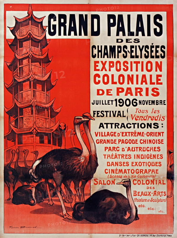 Paris colonial exhibition, 1906, 1906. Creator: Bouisset, Firmin (1859-1925).