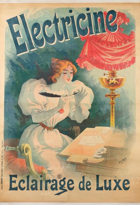 Electricine. Eclairage de Luxe, 1895. Creator: Baylac, Lucien (1851-1913).
