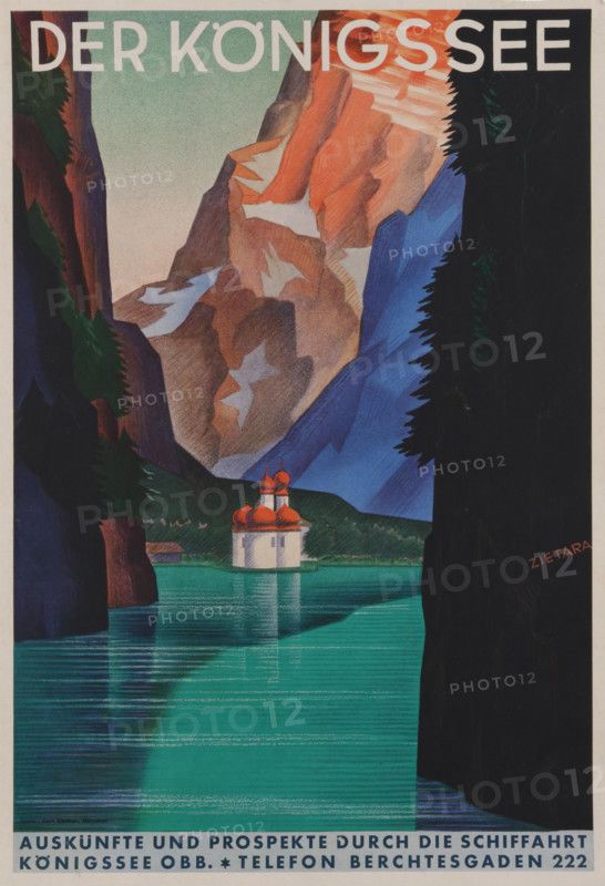 The Königssee, 1930s. Creator: Zietara, Valentin (1883-1935).