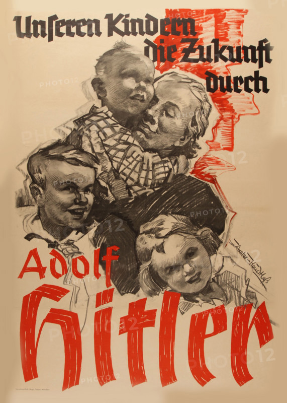 Our Children's Future by Adolf Hitler, 1936. Creator: Axster-Heudtlass, Werner von (1898-1949).