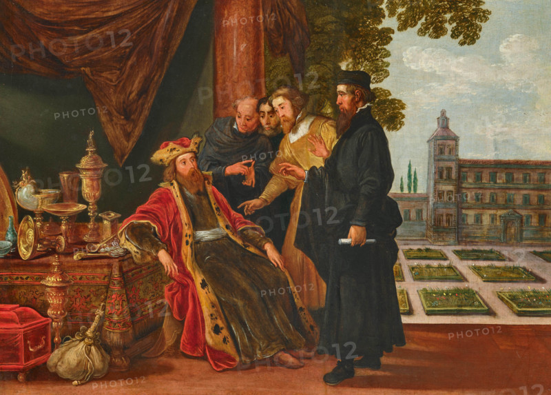 Croesus and Solon, First third of 17th century. Creator: Teniers, David, the Elder (1582-1649).