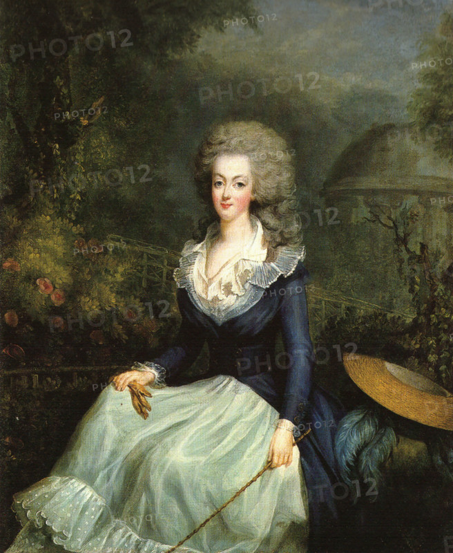 Marié-Antoinette devant le temple de l'Amour. Creator: Gautier Dagoty, Jean-Baptiste André (1740-1786).