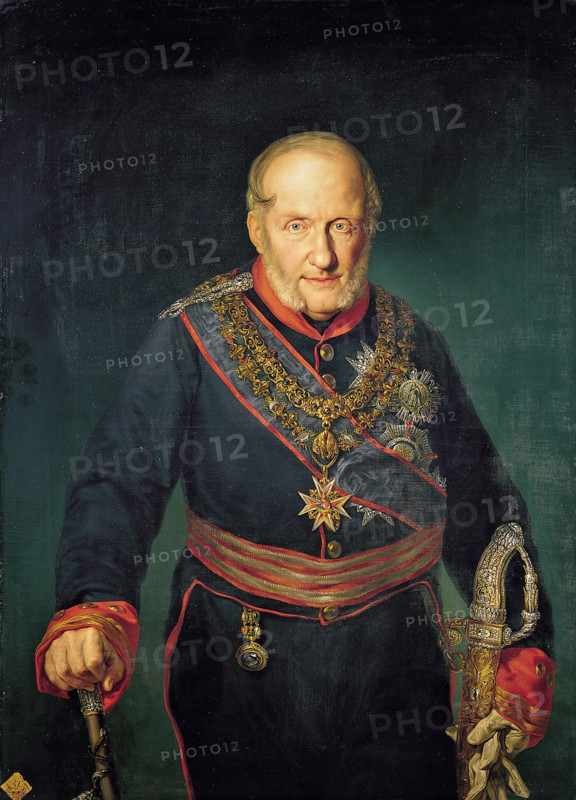 Portrait of King Francis I of the Two Sicilies (1777-1830) , 1829. Creator: López Portaña, Vicente (1772-1850).