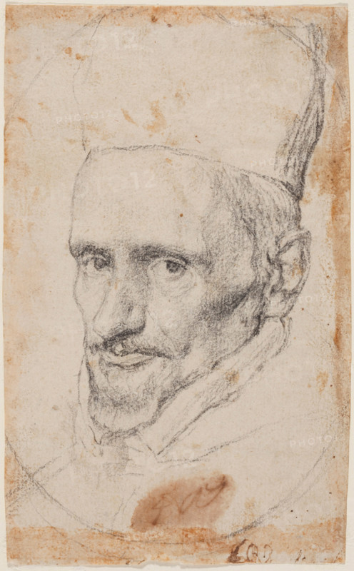 Portrait of Cardinal Gaspar de Borja y Velasco, 1643-1645. Creator: Velàzquez, Diego (1599-1660).