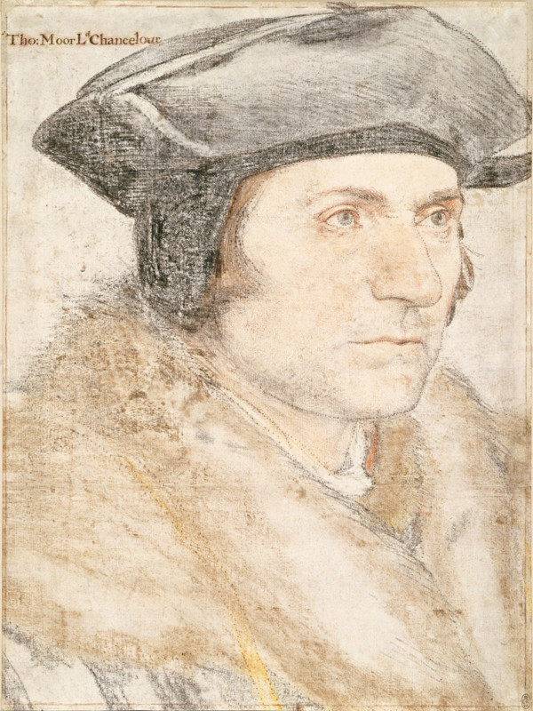 Portrait of Sir Thomas More (1478 -1535), c1526-1527. Creator: Holbein, Hans, the Younger (1497-1543).