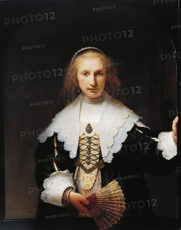 Portrait of Agatha Bas , 1641. Creator: Rembrandt van Rhijn (1606-1669).