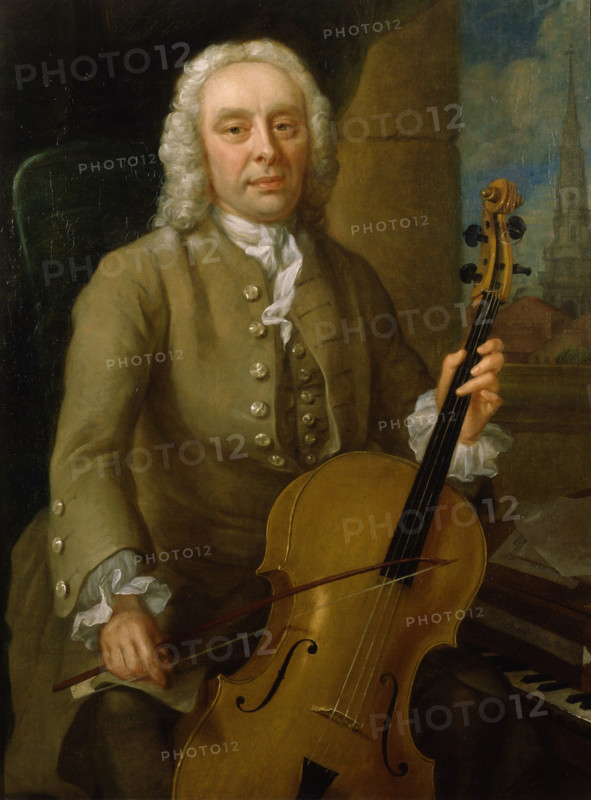 Portrait of the opera singer Gustavus Waltz, c1750. Creator: Williams, John Michael (1710-ca 1780).