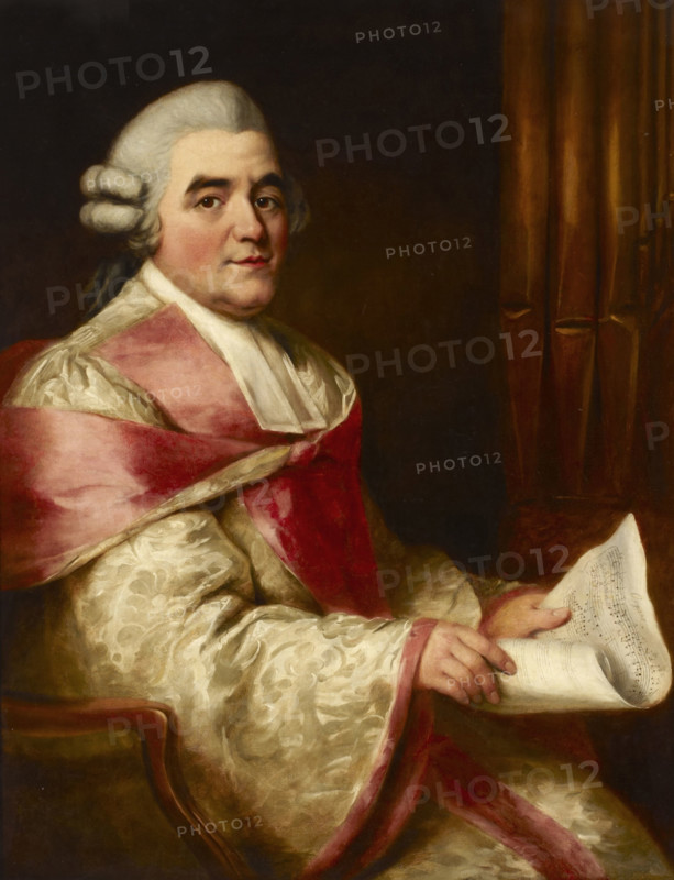 Portrait of the composer Samuel Arnold (1740-1802), c1780. Creator: Russell, John (1745-1806).