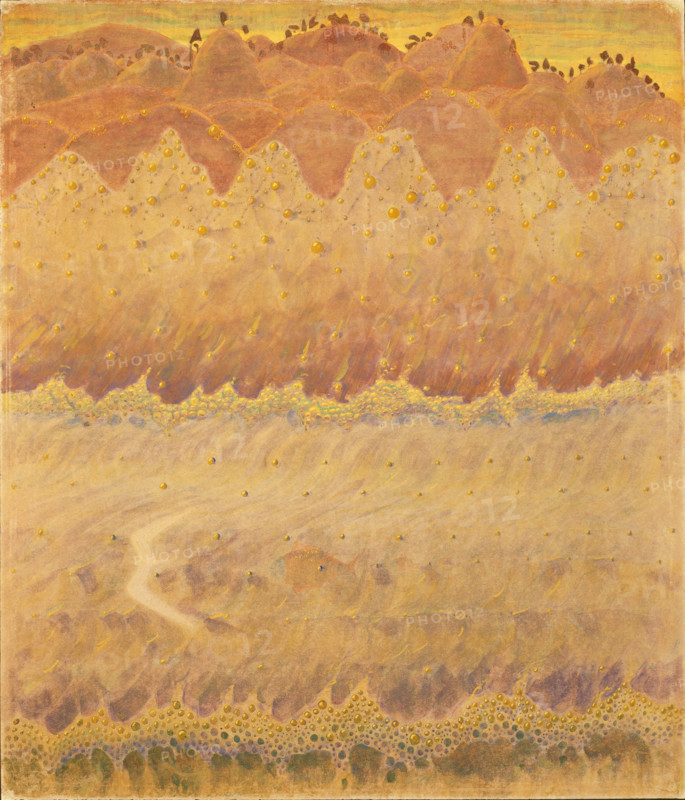 Sonata No. 5 (Sonata of the Sea). Allegro, 1908. Creator: Ciurlionis, Mikalojus Konstantinas (1875-1911).