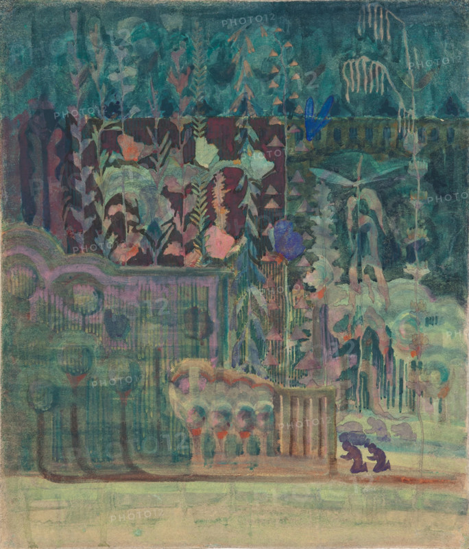 Fantasy, 1908. Creator: Ciurlionis, Mikalojus Konstantinas (1875-1911).