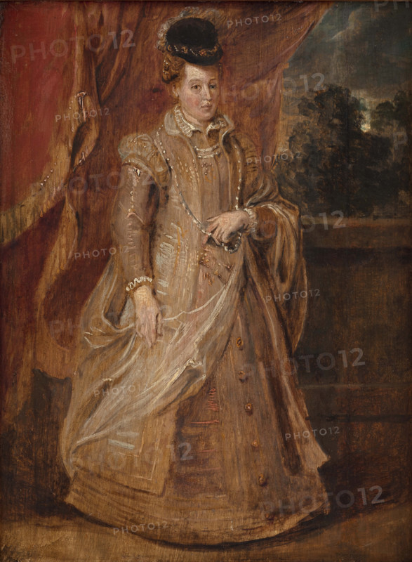 Portrait of Joanna of Austria (1547-1578), Grand Duchess of Tuscany, 1622-1623. Creator: Rubens, Pieter Paul (1577-1640).