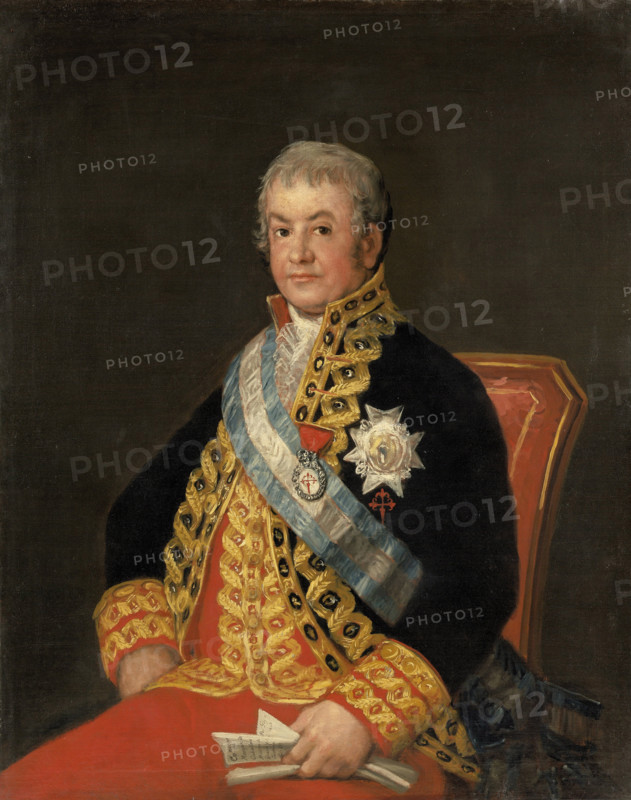 Portrait of José Antonio Caballero (1754-1821), 1807. Creator: Goya, Francisco, de (1746-1828).