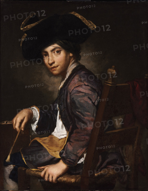 Young Painter in His Studio, c1730. Creator: Fra Galgario (Giuseppe Vittore Ghislandi) (1655-1743).