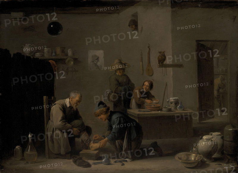 At the village doctor, 1636. Creator: Teniers, David, the Younger (1610-1690).
