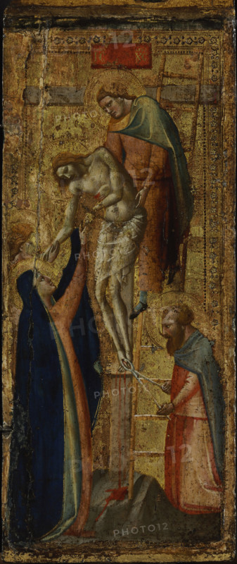 The Deposition from the Cross, c1340. Creator: Gaddi, Taddeo (ca 1290-1366).