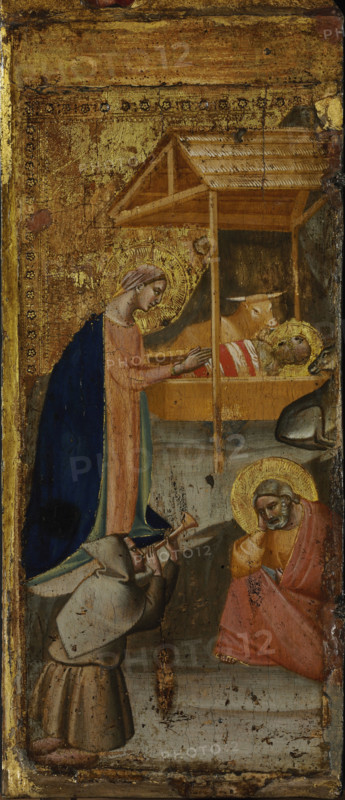 The Nativity, c1340. Creator: Gaddi, Taddeo (ca 1290-1366).