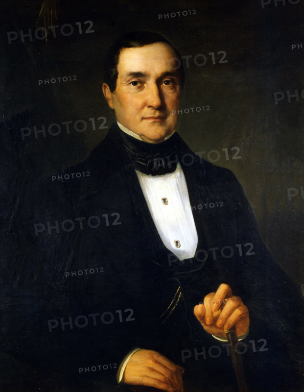 Portrait of Bartolomeo Merelli (1793-1879). Creator: Anonymous.