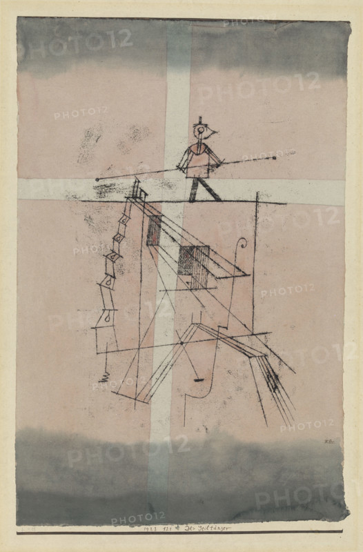 Tightrope Walker, 1923. Creator: Klee, Paul (1879-1940).