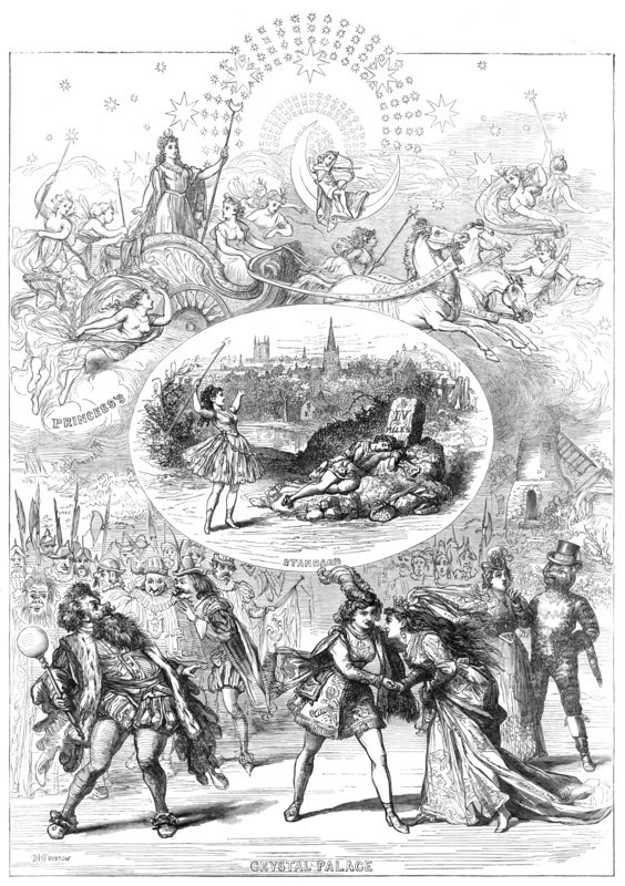 The Christmas Pantomimes, 1874. Creator: Unknown.