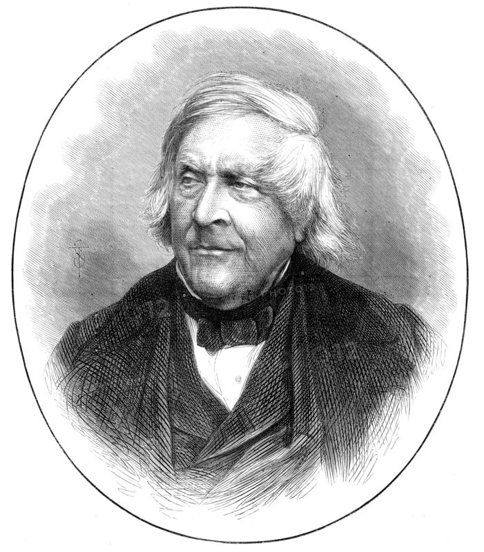 The late M. Michelet, French historian, 1874. Creator: Unknown.