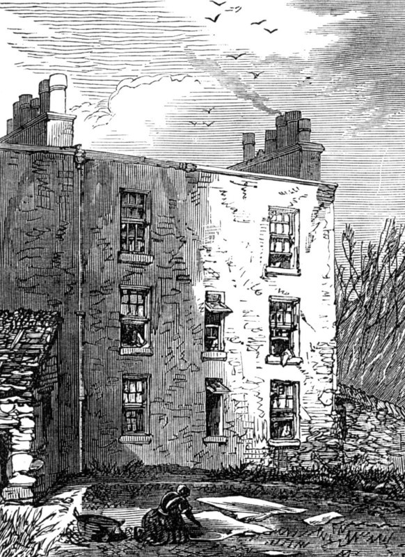 The house in which Livingstone was born, 1874. Creator: Unknown.