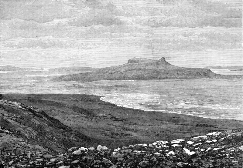 The Ocean Depth Exploring Voyage: Grave Island, Royal Sound, Kerguelen Land, 1874. Creator: Unknown.