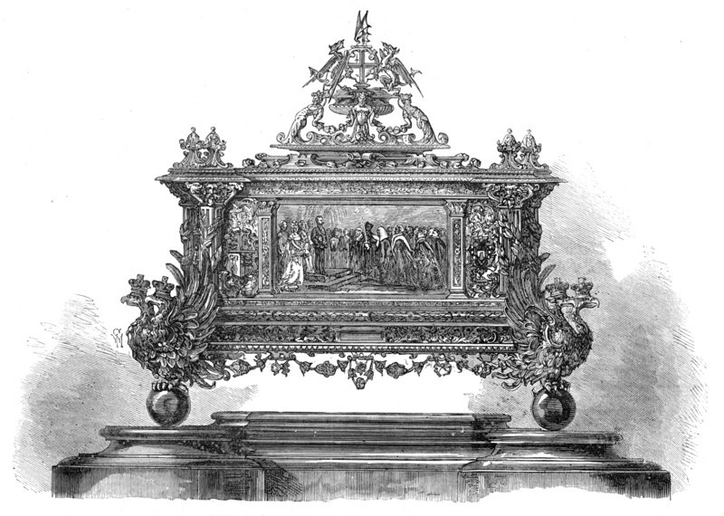 Casket for the City of London Address to the Emperor of Russia, 1874. Creator: Unknown.