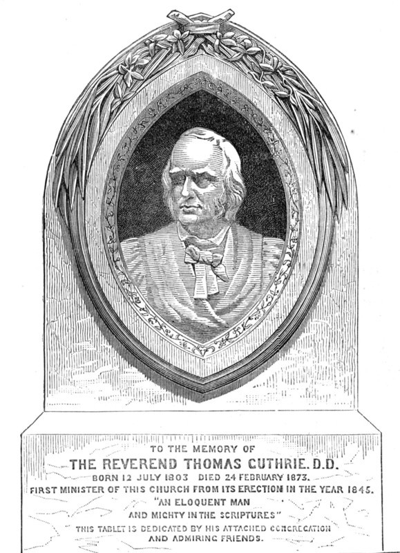 Monument of the Rev. Thomas Guthrie, D.D., 1874. Creator: Unknown.