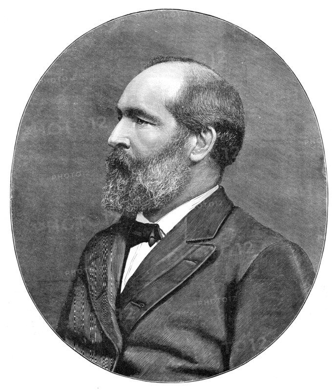 General J. A. Garfield, President of the United States, 1881. Creator: Unknown.