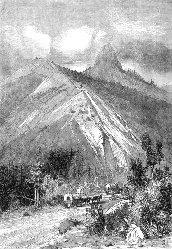 Picturesque America: Pilot Knob, Northern California, 1881. Creator: Henry Duff Linton.